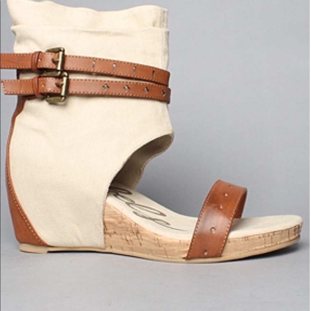 Rebel Camelot Wedge Sandals